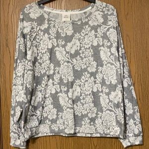 Floral Crewneck Sweatshirt